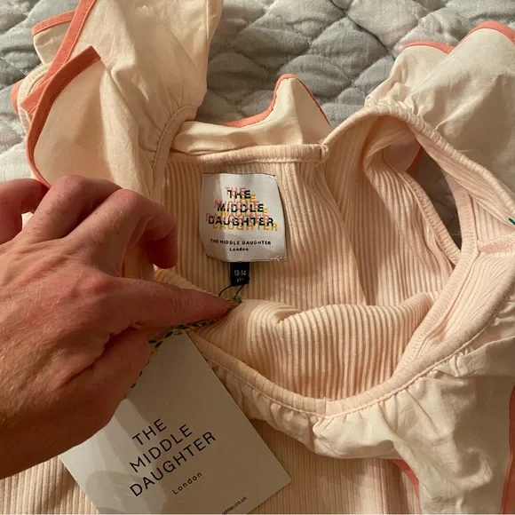 The Middle Daughter Ripple Top Size 13-14 NWT